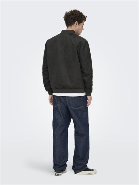 ONSLUCAS FAKE SUEDE BOMBER OTW NOOS phantom