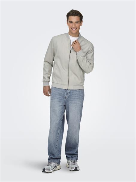 ONSLUCAS FAKE SUEDE BOMBER OTW NOOS vapor blue