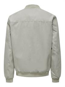 ONSLUCAS FAKE SUEDE BOMBER OTW vapor blue