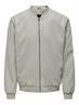 ONSLUCAS FAKE SUEDE BOMBER OTW vapor blue