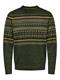 ONSLUDVIG 7 CHEST JAQ KNIT deep depths