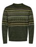 ONSLUDVIG 7 CHEST JAQ KNIT deep depths