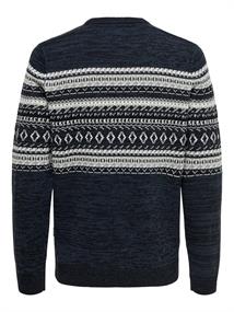 ONSLUDVIG 7 CHEST JAQ KNIT phantom