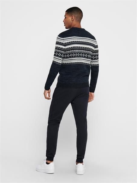 ONSLUDVIG 7 CHEST JAQ KNIT phantom
