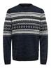 ONSLUDVIG 7 CHEST JAQ KNIT phantom