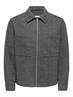 ONSLUTON REG OVERSHIRT FRML anthracite