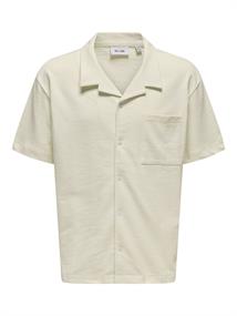 ONSMABON RLX RESORT SS SHIRT egret