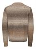 ONSMACK GRADIANT REG CREW KNIT coffee bean