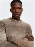 ONSMACK GRADIANT REG CREW KNIT coffee bean