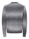 ONSMACK GRADIANT REG CREW KNIT grey pinstripe