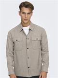 ONSMARK BRUSHED 0353 OVERSHIRT falcon