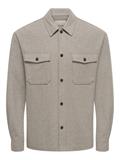 ONSMARK BRUSHED 0353 OVERSHIRT NOOS falcon