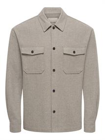 ONSMARK BRUSHED 0353 OVERSHIRT NOOS falcon