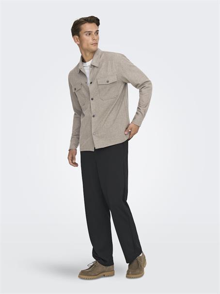 ONSMARK BRUSHED 0353 OVERSHIRT NOOS falcon