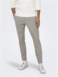 ONSMARK SLIM CHECK 020919 PANT NOOS chinchilla