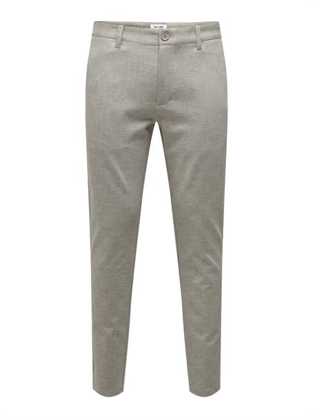 ONSMARK SLIM CHECK 020919 PANT NOOS chinchilla