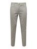 ONSMARK SLIM CHECK 020919 PANT NOOS chinchilla