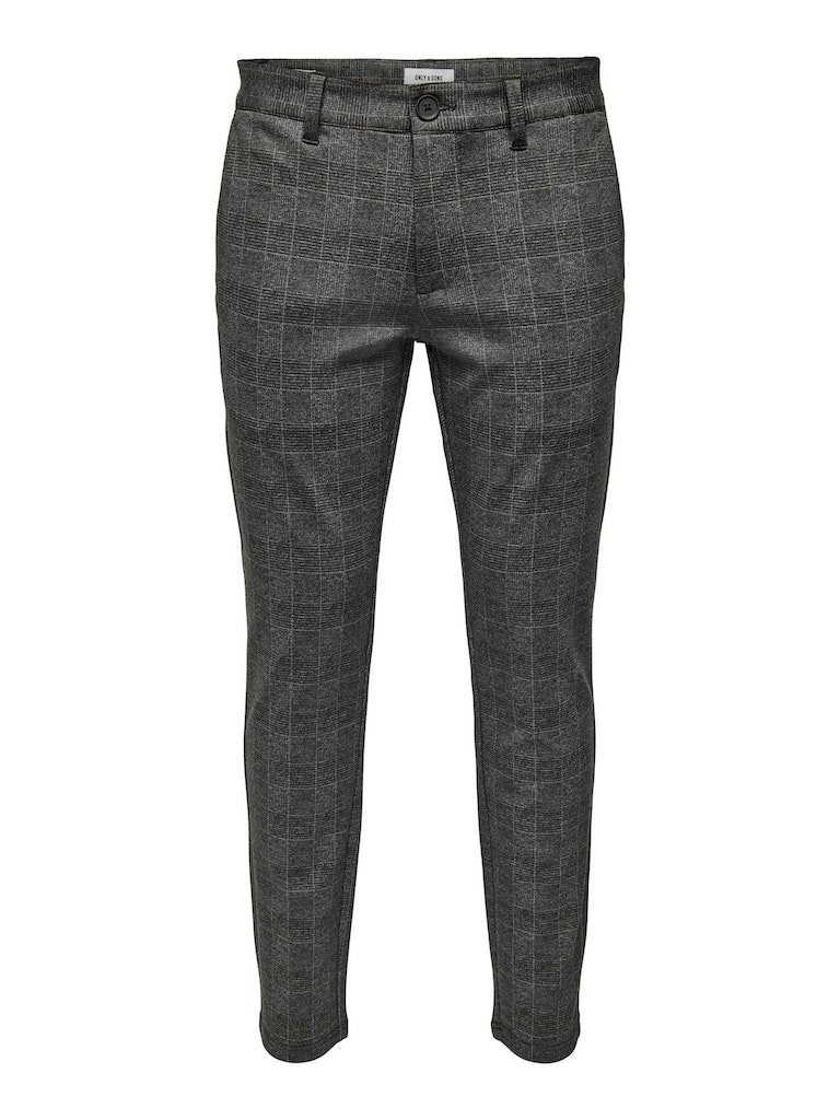 Only & Sons Herren Chino Hose ONSMARK SLIM CHECK 9887 - Slim Fit günstig online kaufen