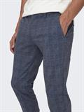 ONSMARK SLIM CHECK PANTS 9887 NOOS dress blues