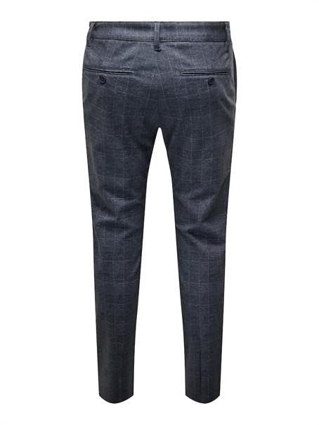 ONSMARK SLIM CHECK PANTS 9887 NOOS dress blues