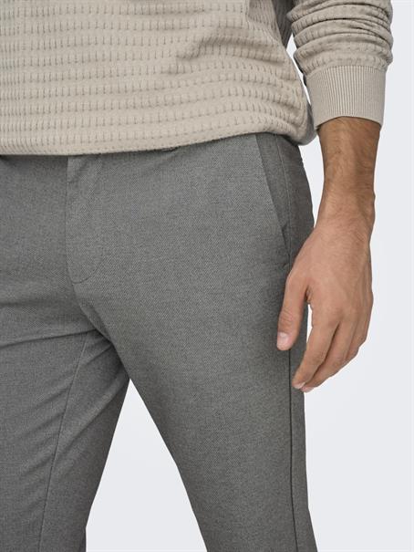 ONSMARK SLIM DITSY 020934 PANT NOOS silver lining