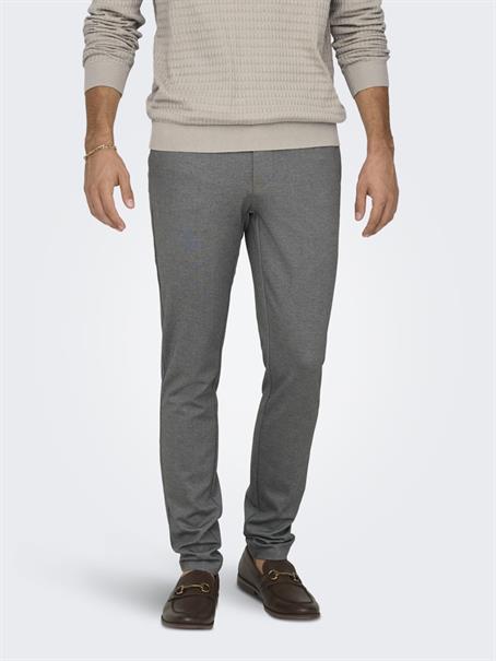 ONSMARK SLIM DITSY 020934 PANT NOOS silver lining