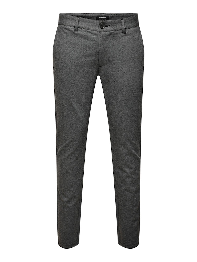 Only & Sons Herren Chino Hose ONSMARK 2911 - Slim Fit - Schwarz günstig online kaufen