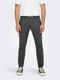 ONSMARK SLIM HERRINGBONE 2911 PANT NOOS black