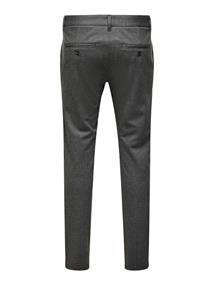ONSMARK SLIM HERRINGBONE 2911 PANT NOOS black