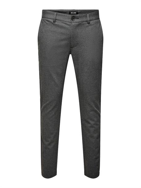 ONSMARK SLIM HERRINGBONE 2911 PANT NOOS black