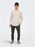 ONSMARK SLIM HERRINGBONE 2911 PANT NOOS slate black