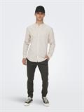 ONSMARK SLIM HERRINGBONE 2911 PANT NOOS slate black