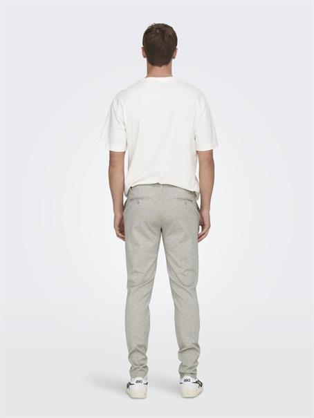 ONSMARK SLIM TAP 0209 MELANGE PANT NOOS chinchilla