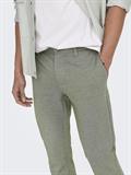 ONSMARK SLIM TAP 0209 MELANGE PANT NOOS olive night