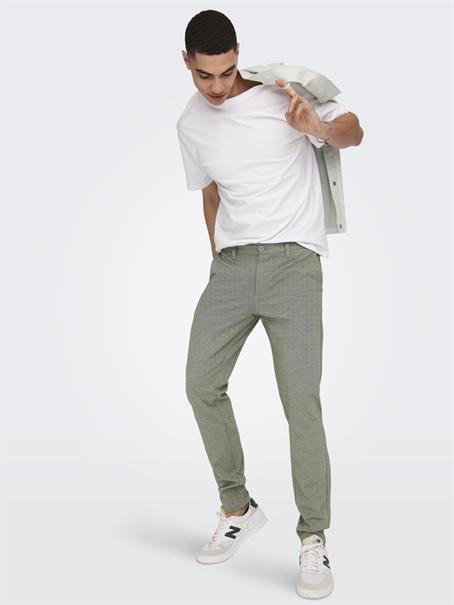 ONSMARK SLIM TAP 0209 MELANGE PANT NOOS olive night
