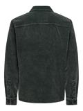 ONSMARLON 8W WASH CORD OVERSHIRT darkest spruce