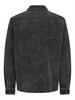 ONSMARLON 8W WASH CORD OVERSHIRT grey pinstripe