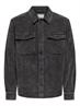 ONSMARLON 8W WASH CORD OVERSHIRT grey pinstripe