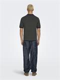 ONSMATTEO REG SS ZIP POLO dark sapphire