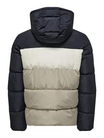 ONSMELVIN LIFE HOOD PUFFER JACKET OTW VD dark navy