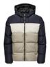 ONSMELVIN LIFE HOOD PUFFER JACKET OTW VD dark navy