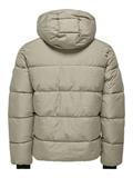 ONSMELVIN LIFE HOOD PUFFER JACKET OTW VD vintage khaki