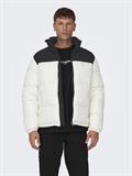 ONSMELVIN LIFE LF PUFFER JACKET OTW VD antique white