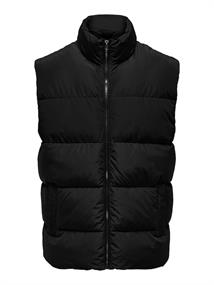 ONSMELVIN LIFE PUFFER VEST OTW VD black 1