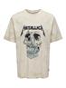 ONSMETALLICA RLX SS TEE VD summer sand
