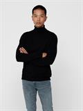 ONSMIKKEL 12 SOFT HIGH NECK KNIT black