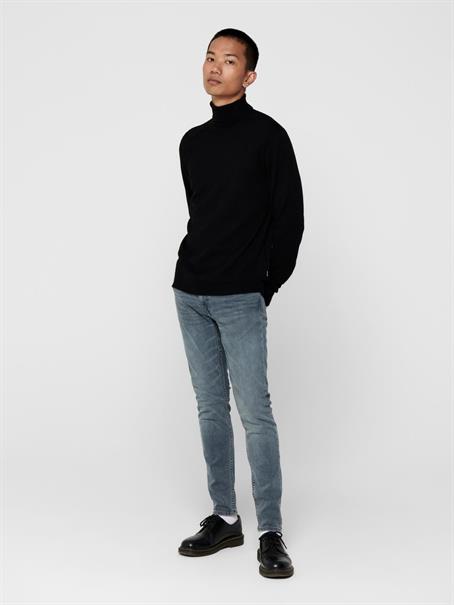 ONSMIKKEL 12 SOFT HIGH NECK KNIT black