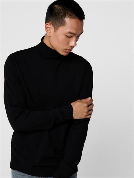 ONSMIKKEL 12 SOFT HIGH NECK KNIT black
