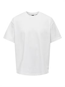 ONSMILLENIUM OVZ SS TEE NOOS bright white