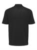 ONSMOON REG 12 SS POLO KNIT NOOS black
